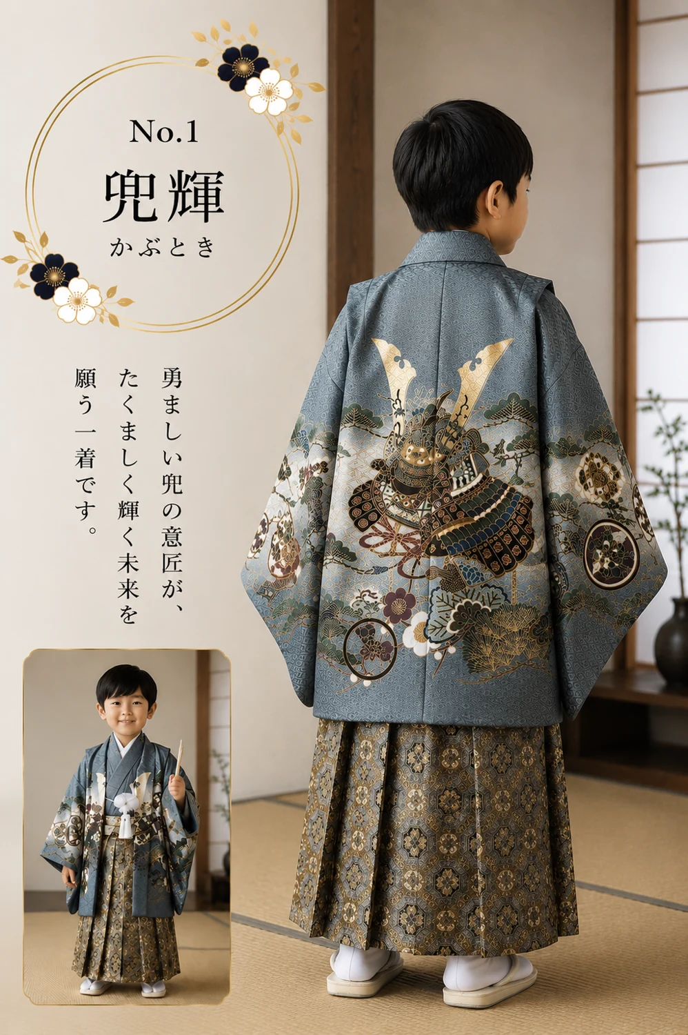 5歳 男の子 No.1 兜輝