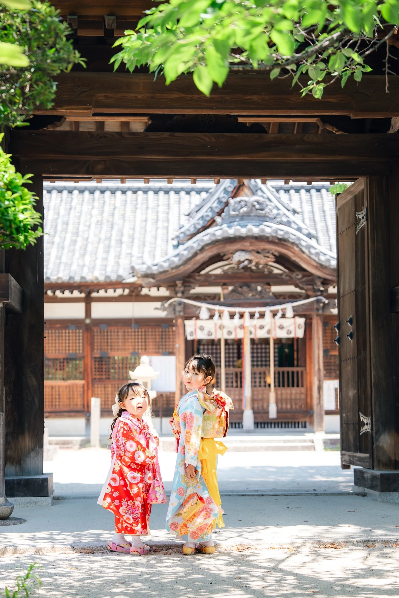 きょうだいで迎える晴れの日